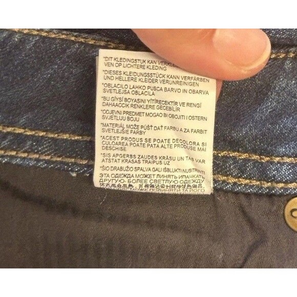 DL1961 Joy High Rise Flare 4-Way Stretch Jeans Size 29 Garland Blue - Picture 10 of 10